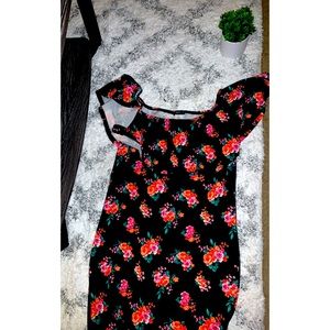 Black Rose Dress